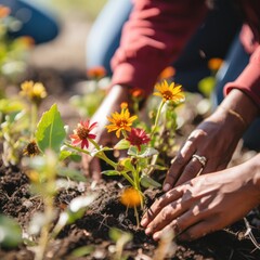 Planting Native Flowers: Helping Local Ecosystems - Up Close