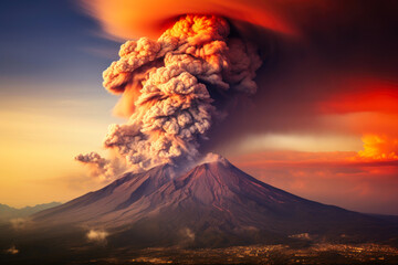 Nature's Fury: Massive Volcano Erupts in Chaos