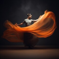 Capturing motion's essence through dance: a photographer's dynamic pose shots.