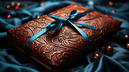 gift box with ribbon