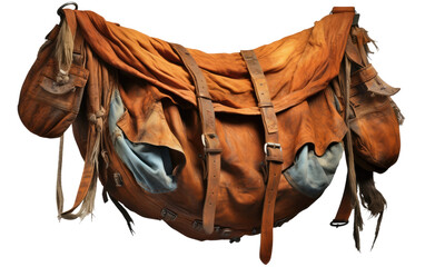 Clean Hobo Bag Image on a Clear Surface or PNG Transparent Background.