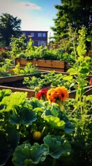 Local Food Thrives in Community Gardens - 668778997