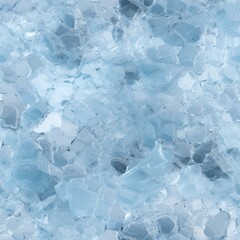 Obraz premium Seamless tilable pattern for virtual frozen scenes featuring ice texture.
