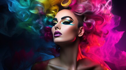 Obraz premium Queer Nightlife: Fun and Entertainment for LGBTQ2+