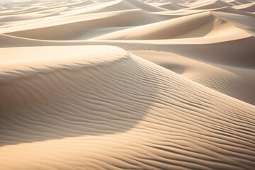 Fototapeta na wymiar Sand Dunes' Natural Patterns