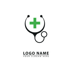 Obraz premium Abstract health clinic logo icon
