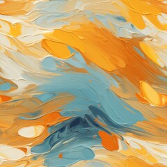 Seamless Tilable Pattern: Oil Paint Texture for Virtual Artwork