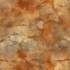 Seamless Rust Texture for Virtual Designs: Tilable Pattern.