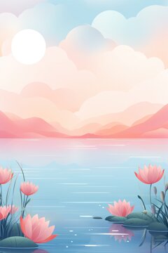 Create Calm Atmosphere for Wellness Workshop Poster sans text