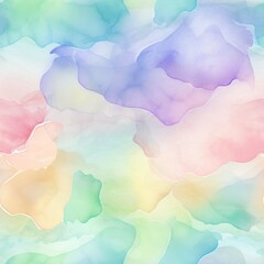 Seamless Watercolor Texture: Perfect for Virtual Art Patterns