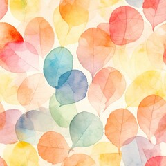 Seamless Watercolor Texture Pattern for Virtual Illustrations