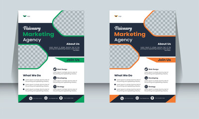  Brochure design, cover modern layout, annual report, poster, flyer, vector in A4