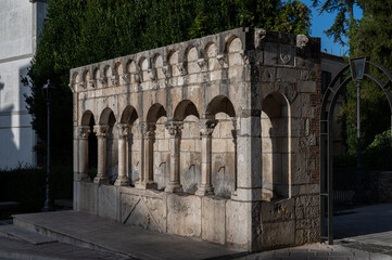 Isernia, Molise. The Fraternal Fountain.