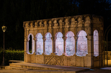 Isernia, Molise. The Fraternal Fountain.