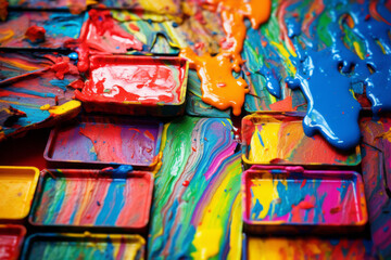 Abstract colorful background.