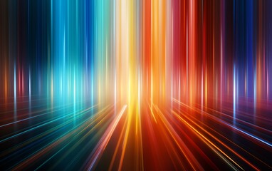 abstract vibrant light glow background