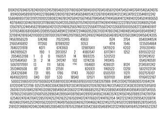 math word and mathematical numbers background. vector math and numbers