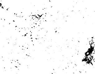 Rustic grunge vector texture with grain and stains. Abstract noise background. Weathered surface. Dirty and damaged. Detailed rough backdrop. Vector graphic illustration with transparent white. EPS10.