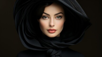 Naklejka premium artistic vivid portrait
