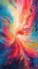 Photo sur Plexiglas Mélange de couleurs colorful bright background