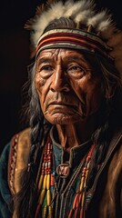 Native American old man