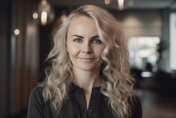 Fototapeta premium portrait of a beautiful woman