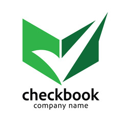 book check mark logo, book check mark vector, book check mark illustration