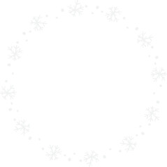 Christmas wreath frame