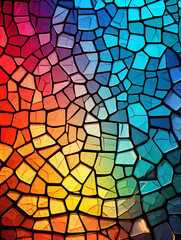 Colorful glass PPT background poster wallpaper web page