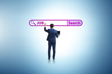 Concept of online search for new vacancies