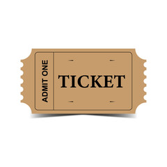 Regular brown ticket