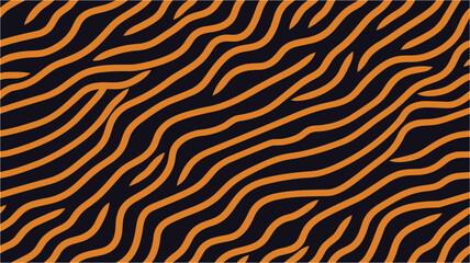 Abstract background. Striped texture. Abstract seamless background. Seamless diagonal waves pattern. Seamless pattern with hand drawn waves. Safari collection. Seamless vector ornament.