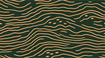 Topographic map and landscape terrain texture grid. Abstract contour graphic on dark background. Hand drawn. Topographic map lines background. Abstract lines seamless pattern.