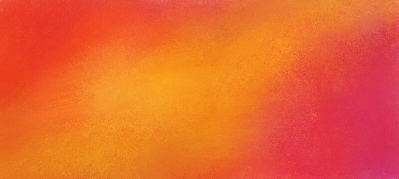 Orange yellow pink and red background texture, painted abstract background in hot fiery colors, colorful banner or wall