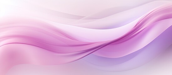 Romantic background with blurred pink and lilac gradients featuring a bright smoky wave abstraction