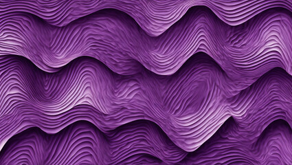 Abstract purple waves