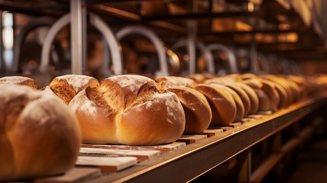 Industrial Bakery Factory