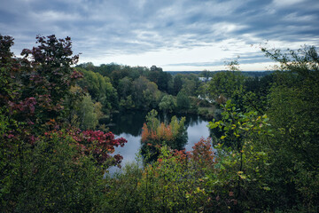 Lake in Autumn - Herbst - See - Wasser - Sperenberg - Deutschland - Brandenburg - Gipsbrüche