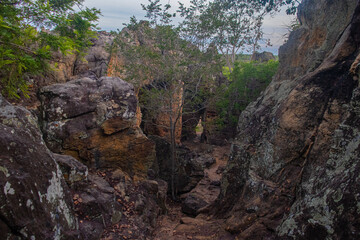 Obraz premium Pedra do Castelo em Castelo do Piauí