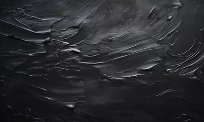 Fotobehang abstract acrylic black background © yoga