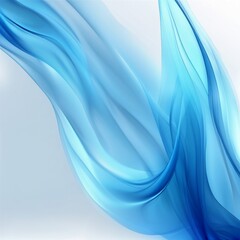 Obraz premium blue gradation flowing illustration background
