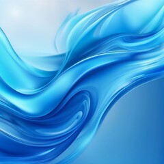 blue gradation flowing illustration background