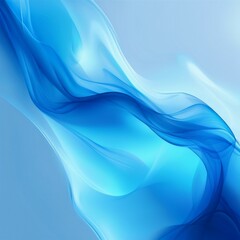 blue gradation flowing illustration background