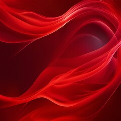 Obraz premium red gradation flowing illustration background