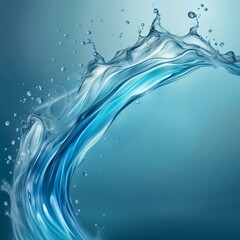 water flowing illustration background