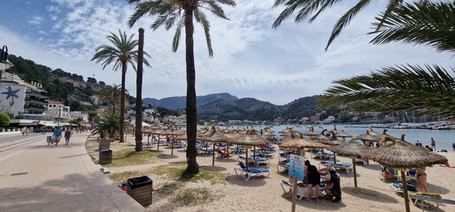 Port de Sóller is a village and the port of the town of Sóller, in Mallorca, in the Balearic...