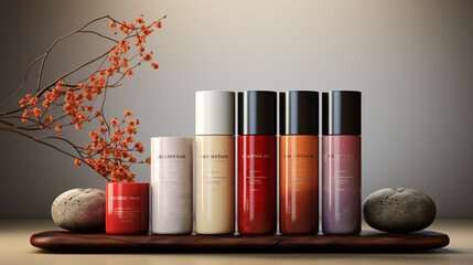 stack of books and glasses