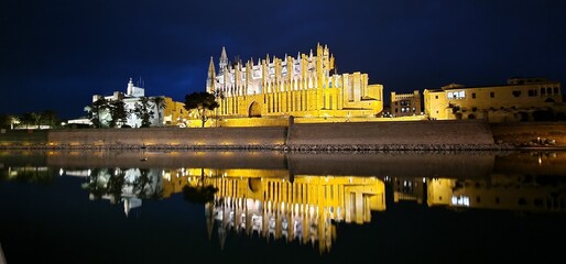 Cathedral in Palma de Mallorca, also known as La Seu, is a stunning Gothic-style cathedral located...