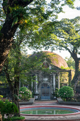 Saint Pancratius Chapel facade at Paco Park in Manila