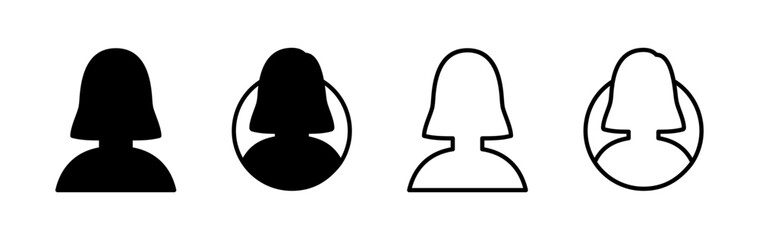 Female icon vector. toilet icon. restroom sign. gender